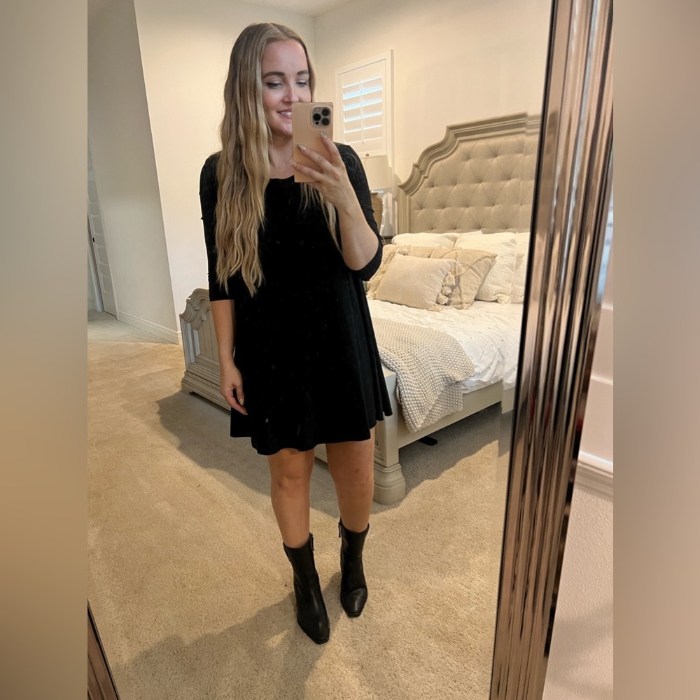 Leith Black Dress - S